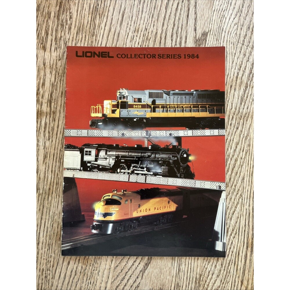 Lionel 1984 Catalog Brochure Collector Series Model Railroads Trains